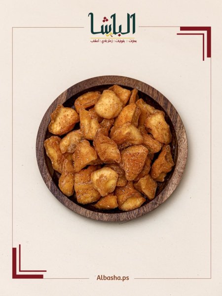 تفاح مجفف مع قرفة