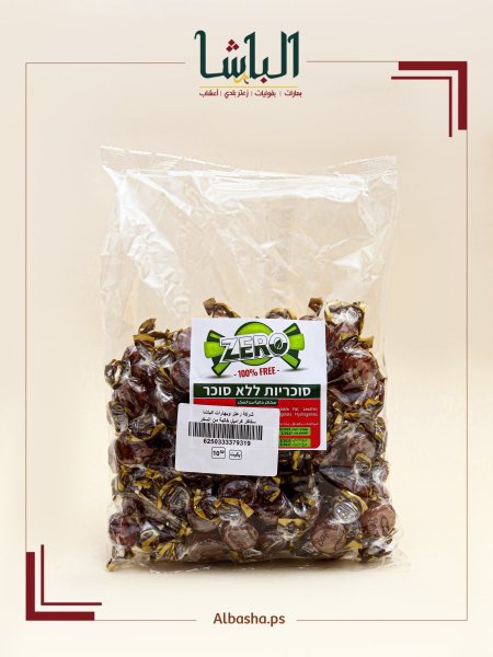 سكاكر كراميل خالية من السكر