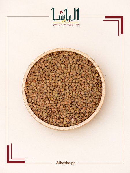 عدس حب اخضر