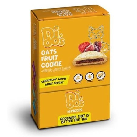 كوكيز شوفان بالفواكه