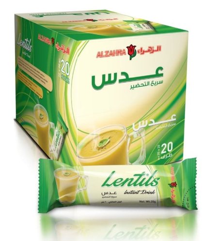 شوربة العدس سريع التحضير